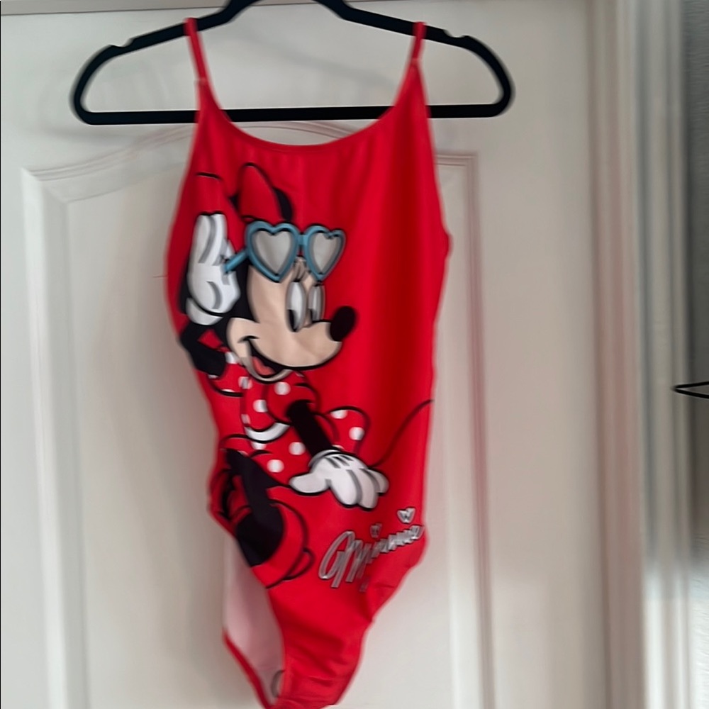 Red Minnie Mouse Swimsuit